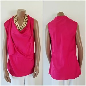 Medium Pink Antonio Melani Sleeveless Blouse